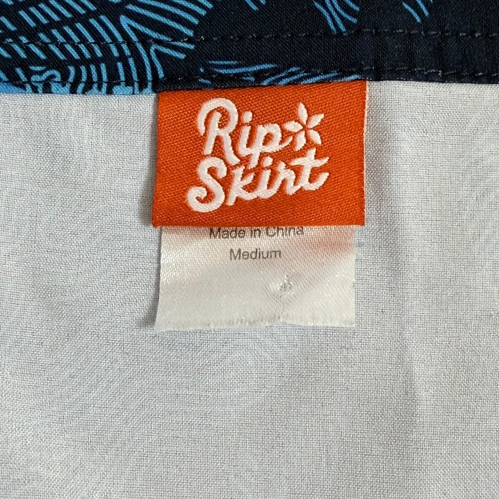 RipSkirt Hawaii Women Wrap Skirt SzM Tropical Hibiscus Length 2nBeachwear Cruise - Picture 3 of 7